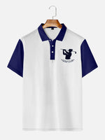 Men's Par-Tee Time Short Sleeve Polo ShirtMens short sleeve shirts Big and tall Mens shirts Short sleeve shirts for men Mens 4xl shirts Casual short sleeve shirts