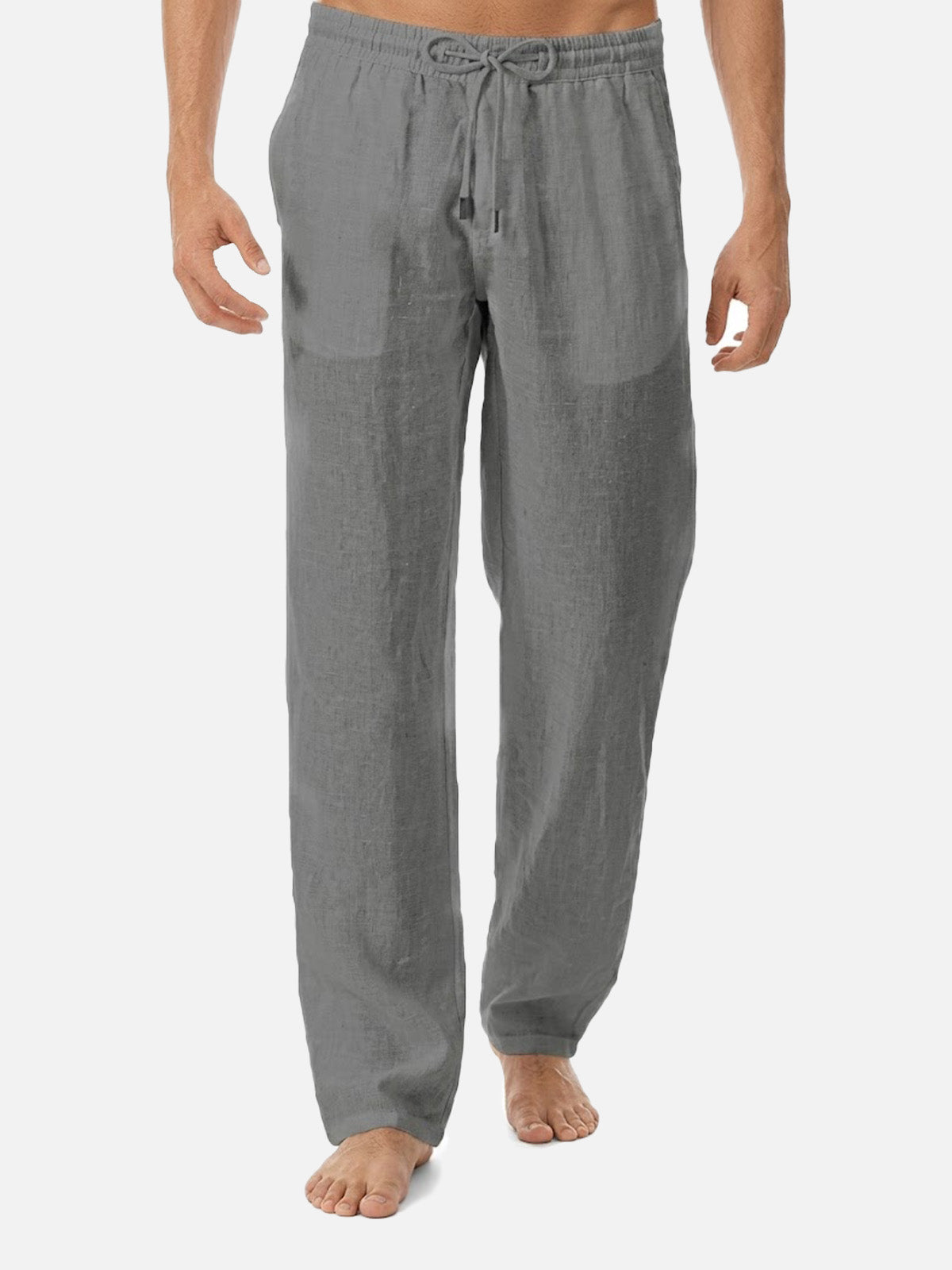 Men's Printed Solid Color Casual Long Pants ElevenOasis