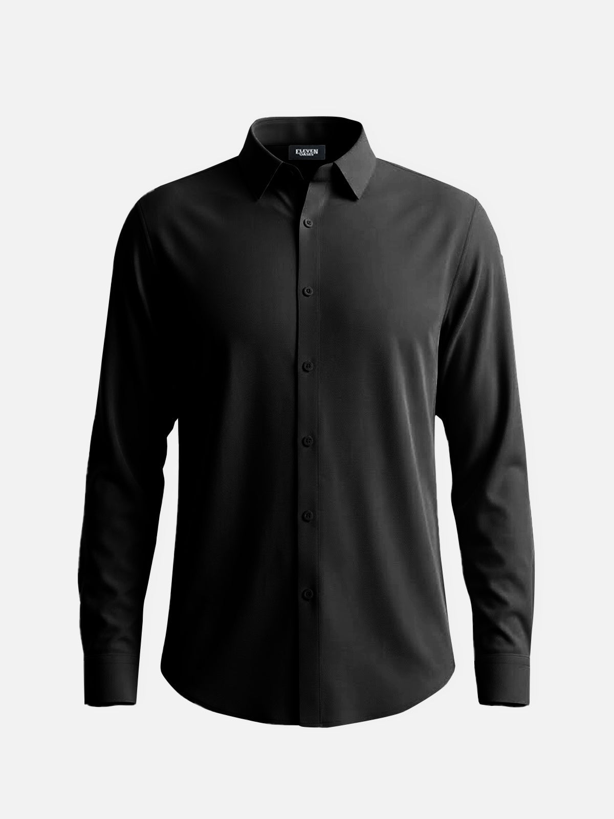 Men's Classic Solid Slim Fit Long Sleeve Shirt Eleven Oasis