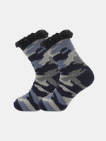 Patterned Wool-Style Slipper Socks Eleven Oasis