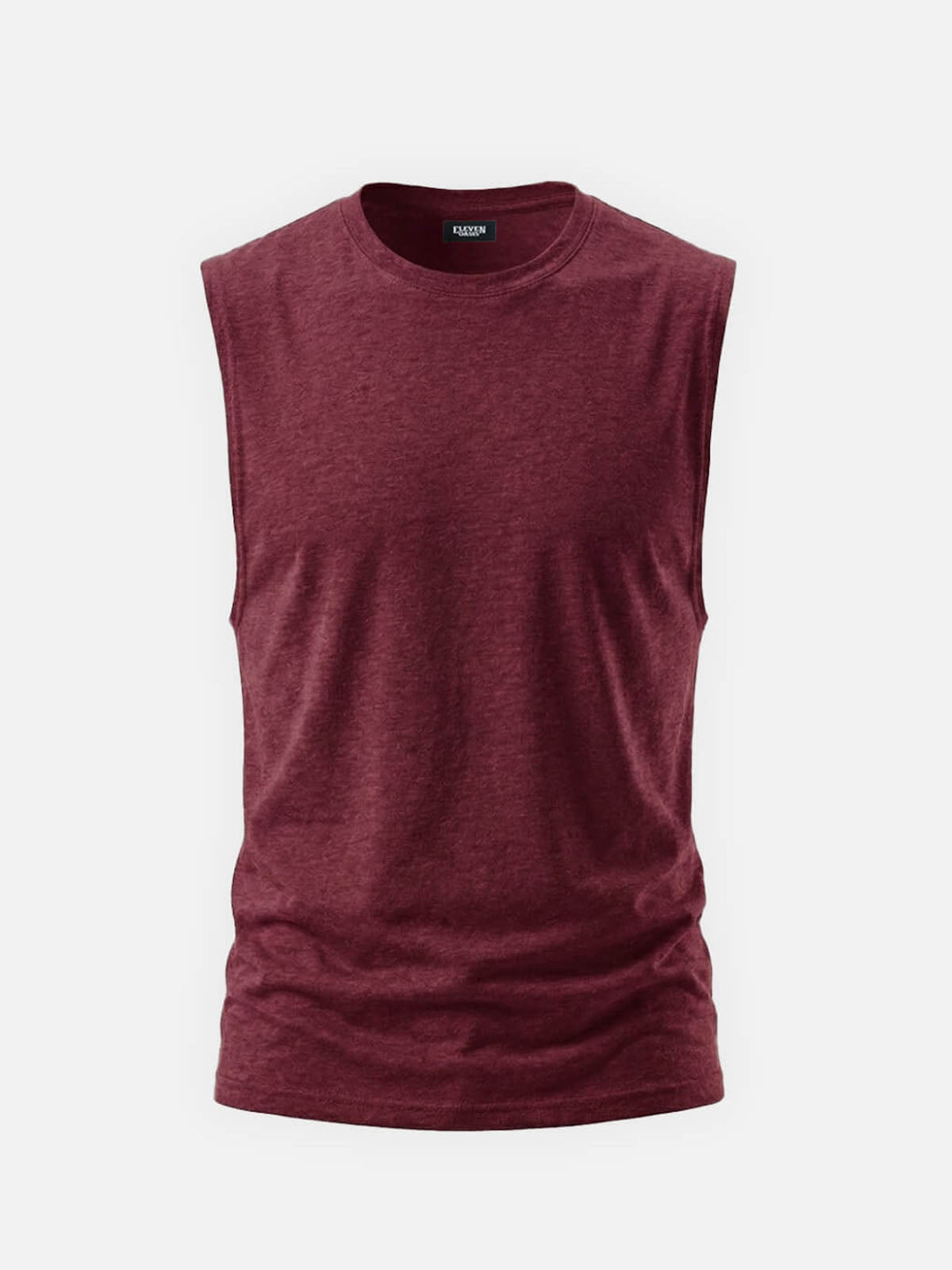 Men's Slim Fit Sleeveless Crew Neck Tank Top ElevenOasis