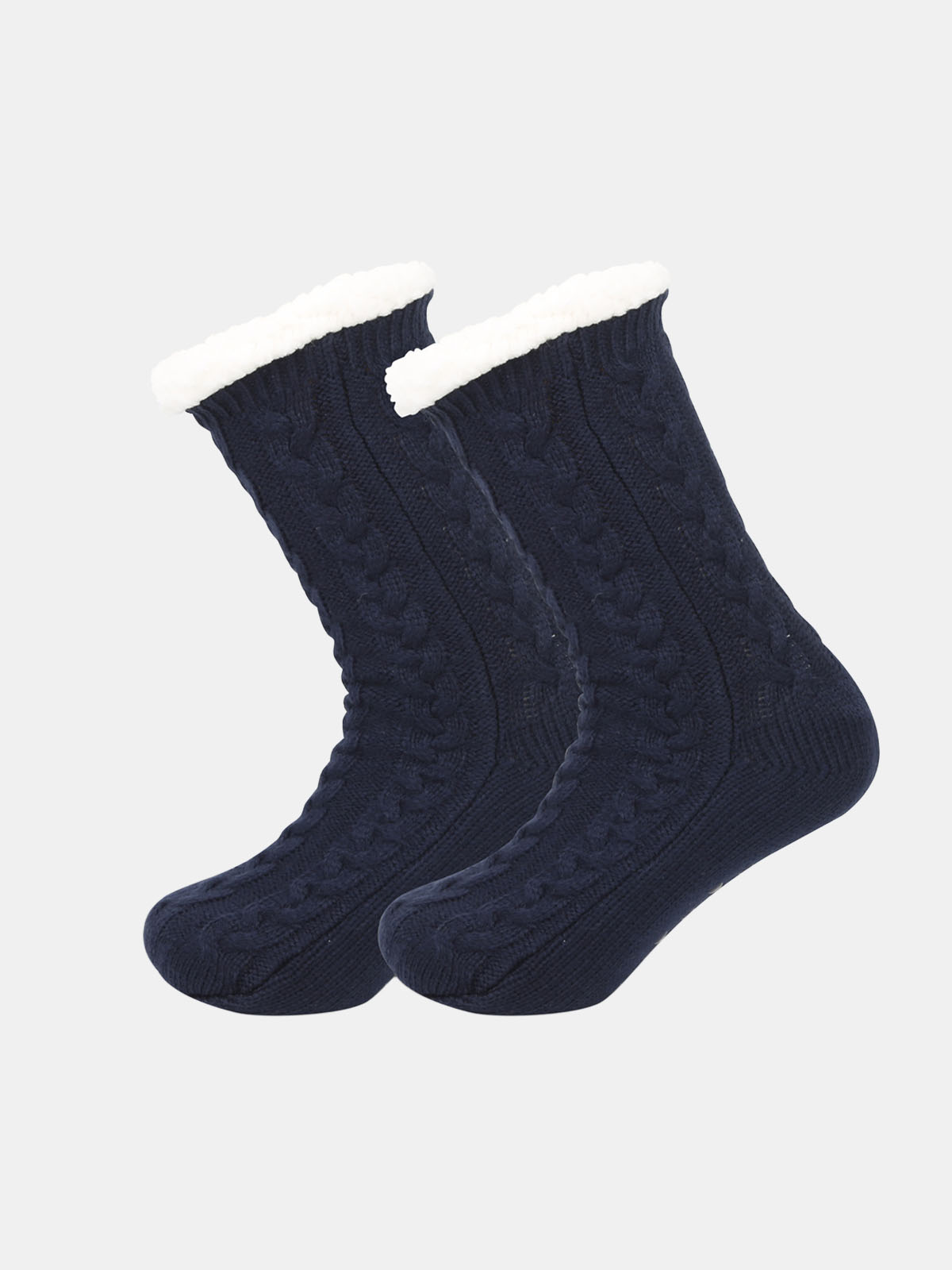 Thick Winter Plush-Lined Slipper Socks Eleven Oasis