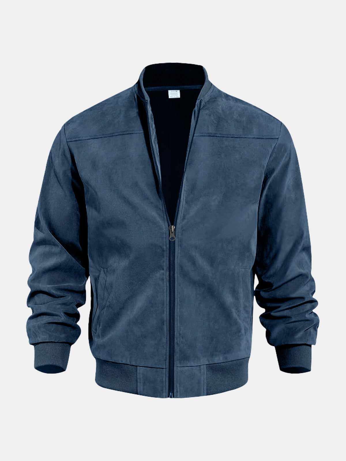 Men's Suede-Feel Bomber Jacket Eleven Oasis