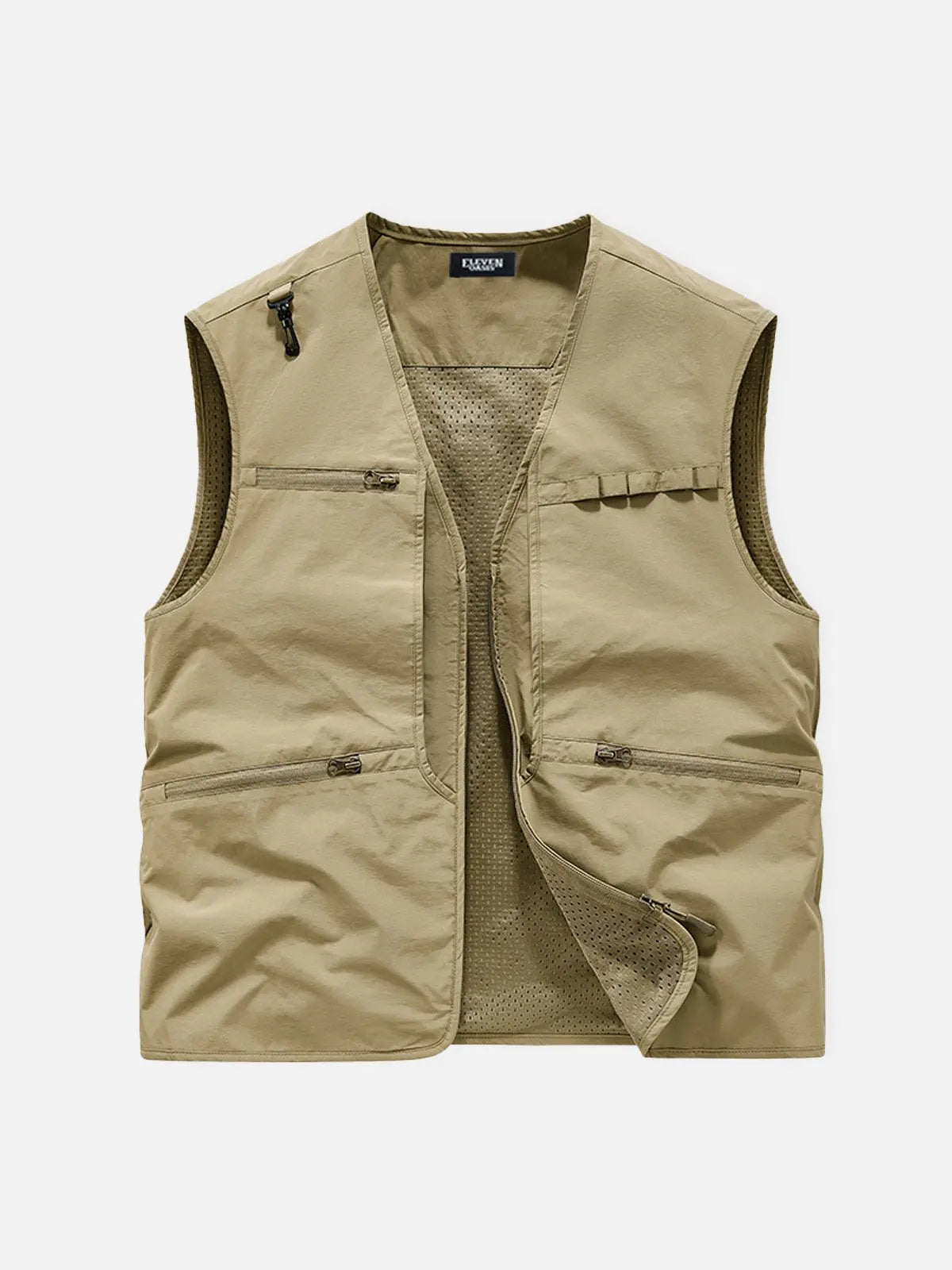 Men's Slim Fit Multi-Pocket Outdoor Utility Vest | Eleven Oasis