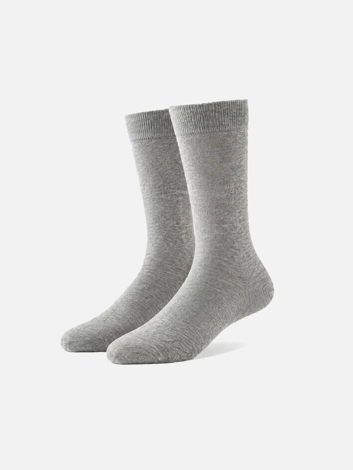 Men's Cotton Extended Size Crew Socks