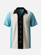 Men's Triple Panel Bowling Short Sleeve Shirt Eleven Oasis