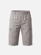 Men's Slim Fit Multi-Pocket Cargo Shorts