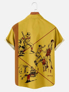 Men's Pee Chee Folder Front and Back Cover Nostalgia Shirt ElevenOasis