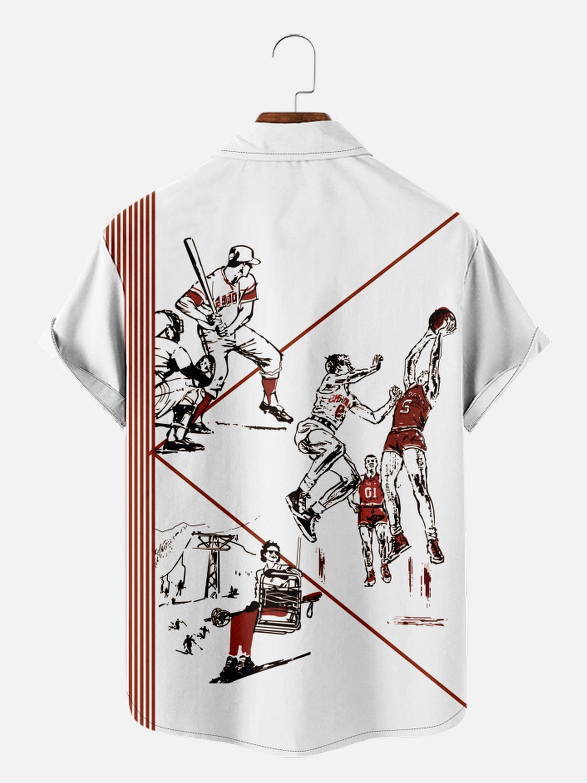 Men's Pee Chee Folder Back Cover Nostalgia Shirt Eleven Oasis