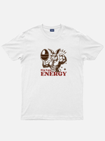 Easter Muscle Bunny Big Egg Energy Cotton T-Shirt Eleven Oasis