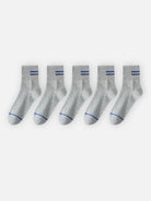 Men's All-Season Crew Socks 5-Pack Eleven Oasis