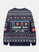 Error 404 Christmas Not Found Ugly Christmas Sweater Eleven Oasis