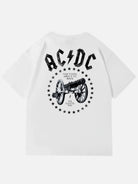 AC/DC For Those About to Rock Vintage Band Cotton T-Shirt Eleven Oasis