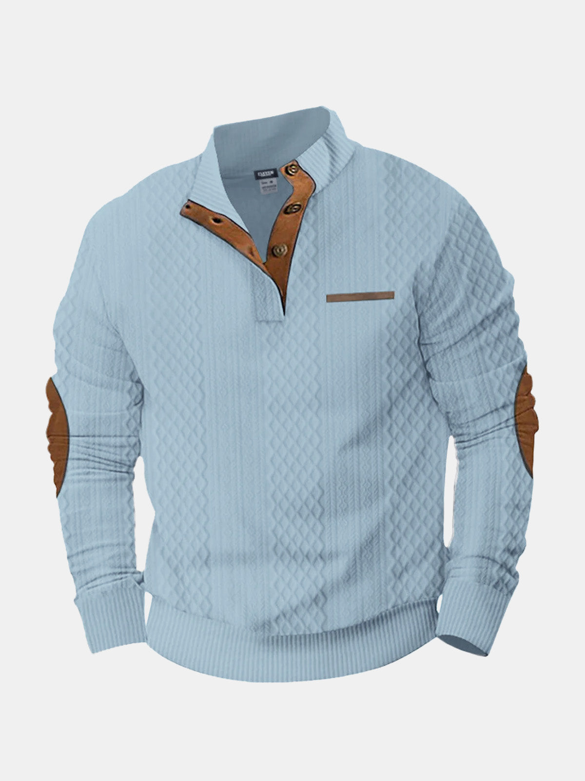 Men's Cable Knit Pullover Sweater ElevenOasis