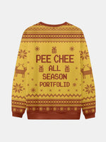 Pee Chee All Season Portfolid Ugly Christmas Sweater Eleven Oasis