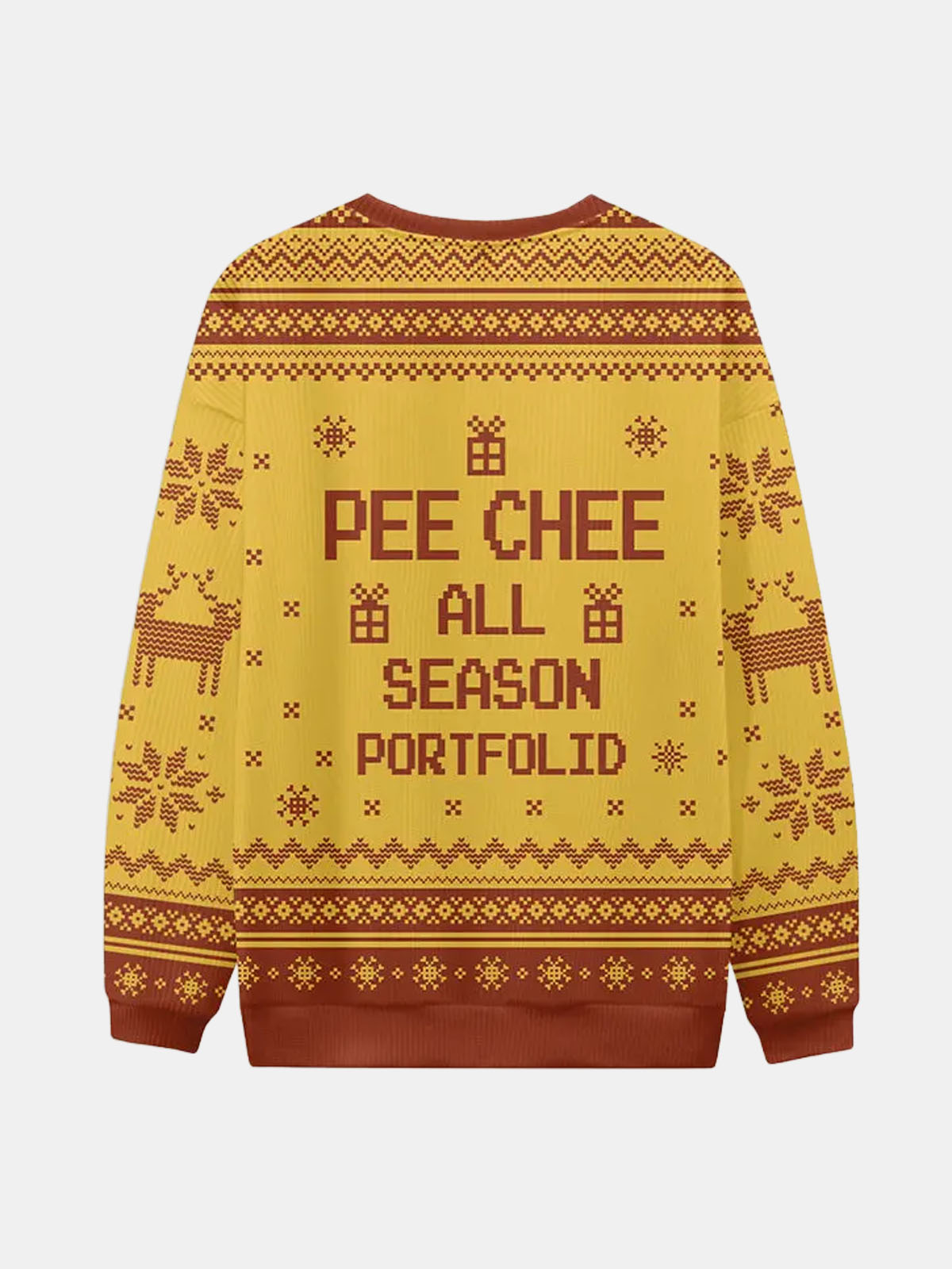 Pee Chee All Season Portfolid Ugly Christmas Sweater Eleven Oasis