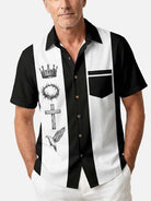 Men's Sacred Symbols Faith Short Sleeve Shirt Eleven Oasis