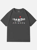 Horror Friends Mashup Ghost Cotton T-Shirt Eleven Oasis