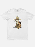 Cowboy Puss in Boots Cotton T-Shirt Eleven Oasis