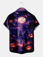 Men's Purple Pumpkin Trail Short Sleeve Shirt Eleven Oasis
