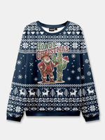 Ugly Christmas Cowboy Cat Meowdy Sweater Eleven Oasis