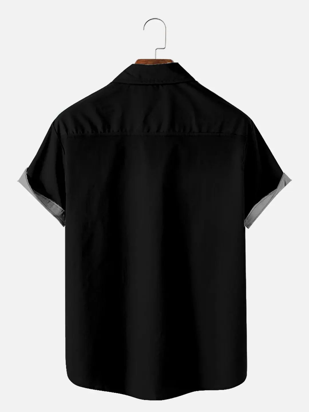 Tall Men's Aztec Border Geometric Short Sleeve Shirt ElevenOasis