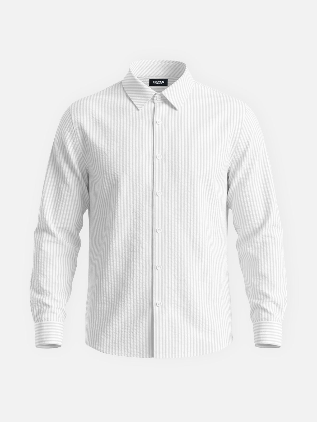 Men's Classic Stripe Long Sleeve Shirt Eleven Oasis