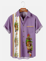 Men's Tiki Bar Paradise Short Sleeve Shirt ElevenOasis