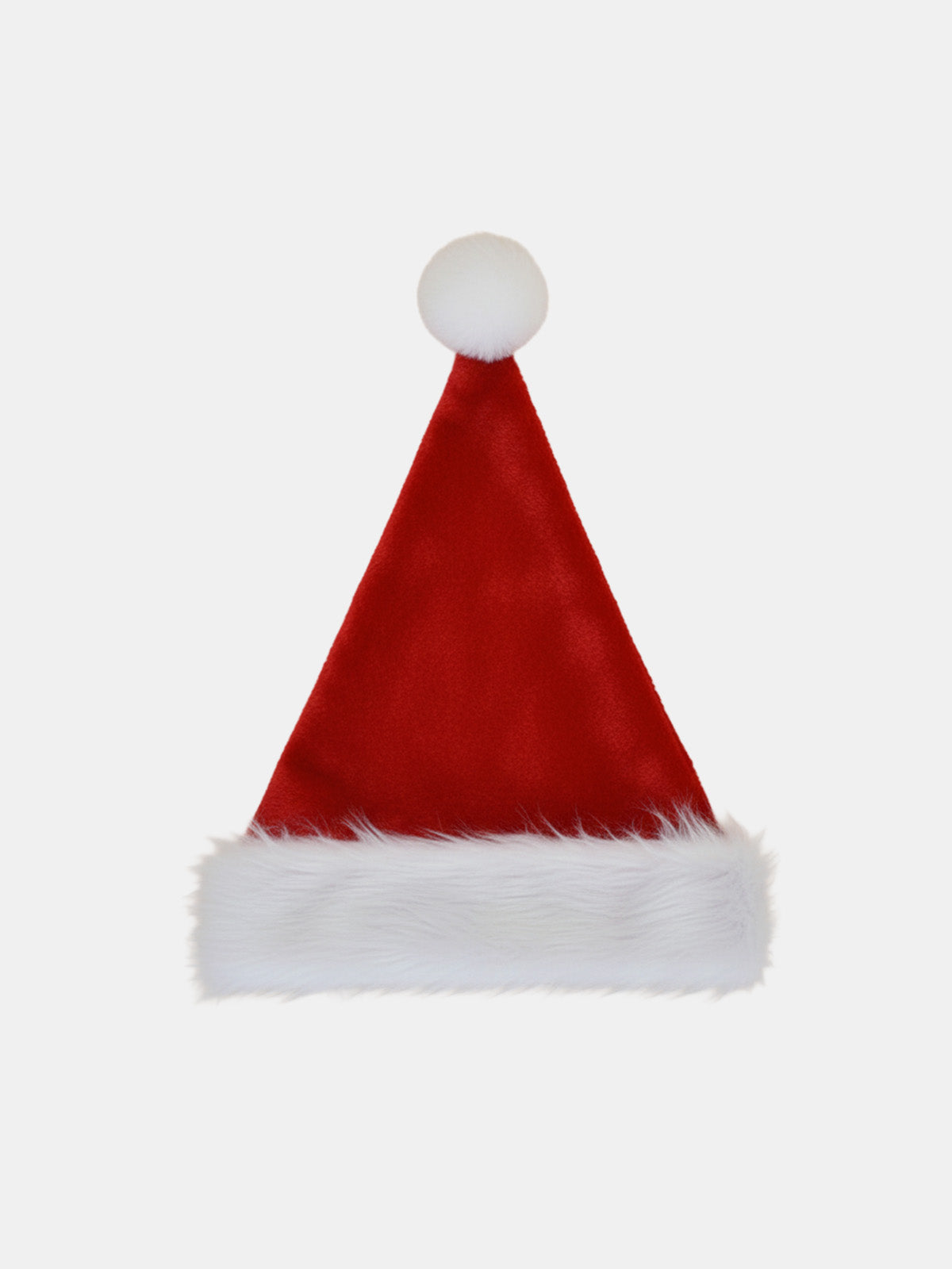 Playful Santa Faux-Fur Holiday Hat Eleven Oasis