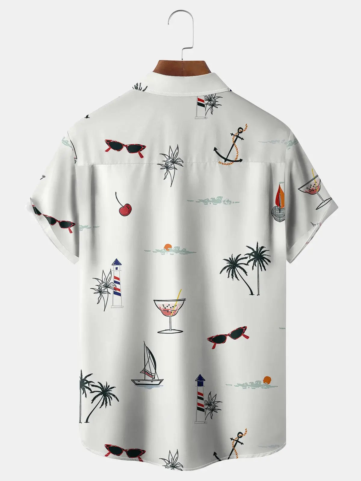 Men's Perfect Vacation Short Sleeve Casual ShirtMens short sleeve shirts Big and tall Mens shirts Short sleeve shirts for men Mens 4xl shirts Casual short sleeve shirts