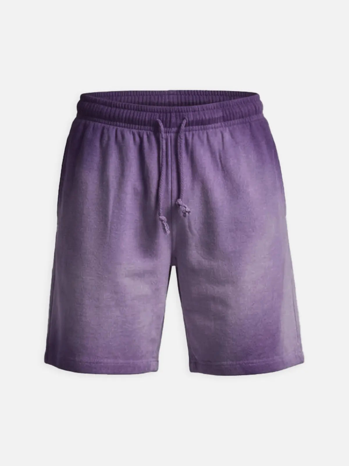 Men's Washed Gradient Drawstring Shorts