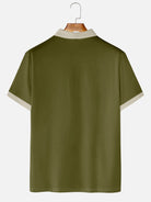 Men's Custom Bowling Club Short Sleeve Polo Shirt Eleven Oasis
