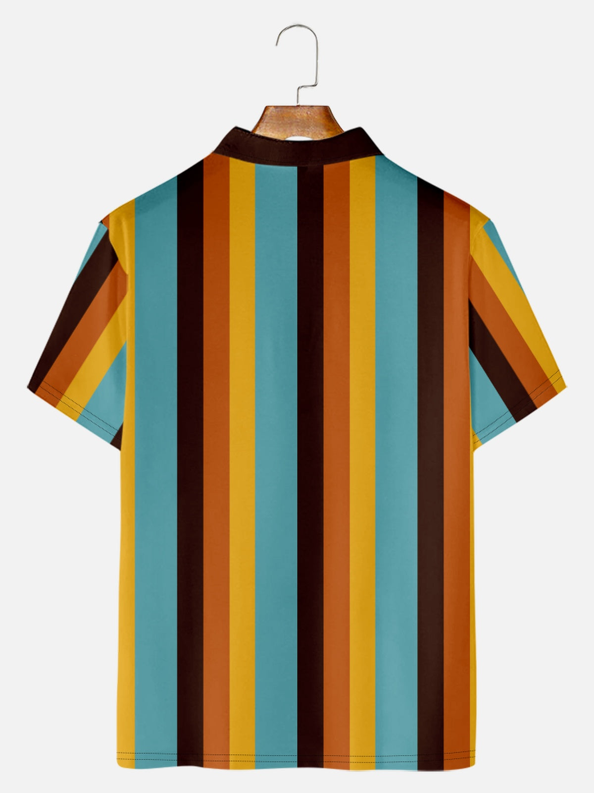 Men's Championship Stripe Short Sleeve Polo Shirt Eleven Oasis