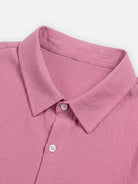 Men's Casual Textured Slim Fit Short Sleeve Shirt and Shorts Set Eleven Oasis