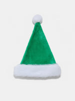 Playful Santa Faux-Fur Holiday Hat Eleven Oasis
