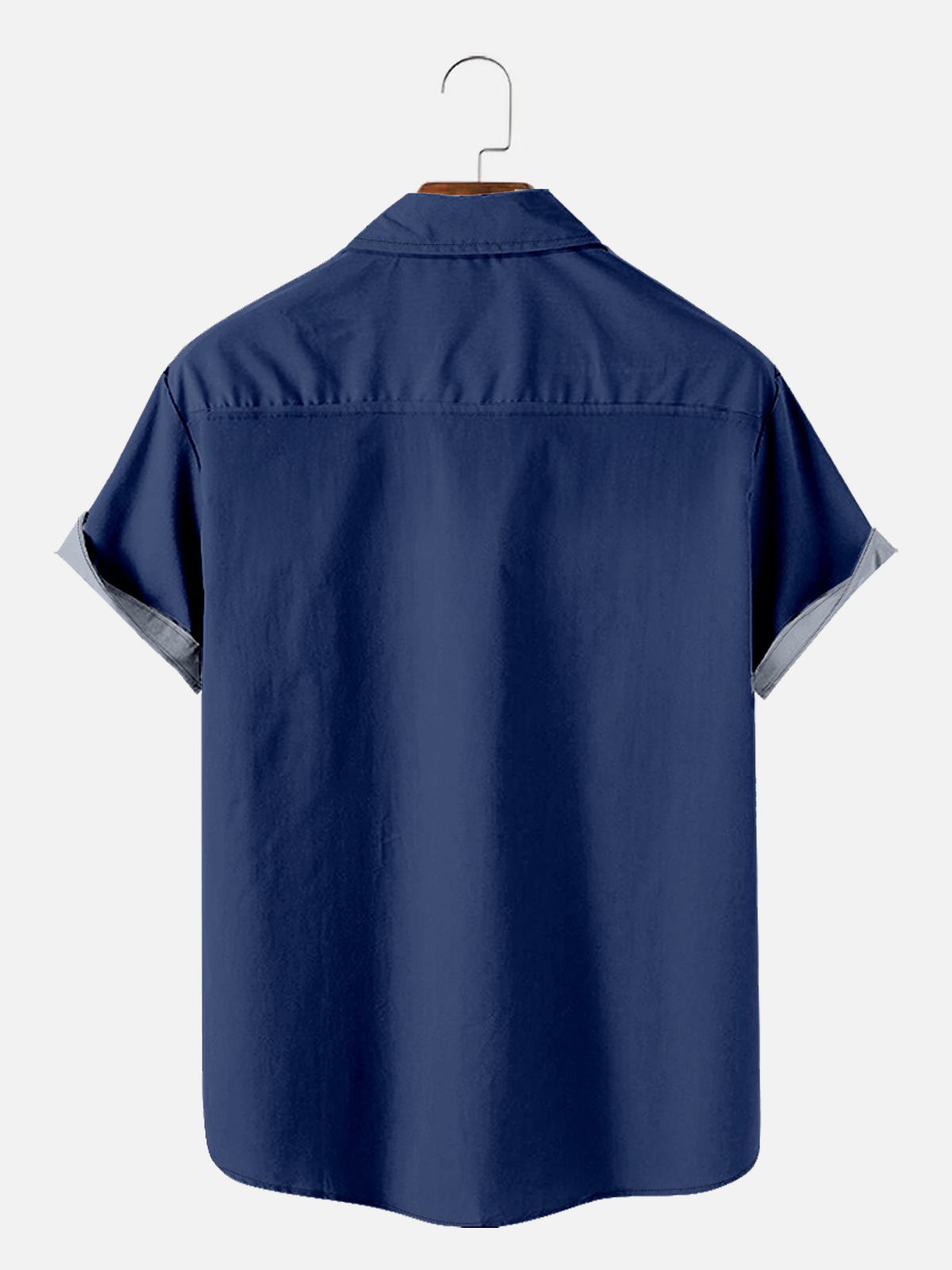 Men's Palm Tree Bowling Shirt with Chest Pocket Eleven Oasis