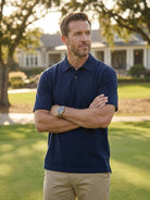 Men's Performance Stretch Short Sleeve Polo Shirt Eleven Oasis