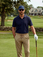 Men's Classic Cotton Short Sleeve Polo Shirt Eleven Oasis