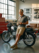 Men's Slim Fit Utility Polo Shirt Eleven Oasis