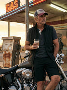 Vintage American Pride Motorcycle Baseball Cap Eleven Oasis