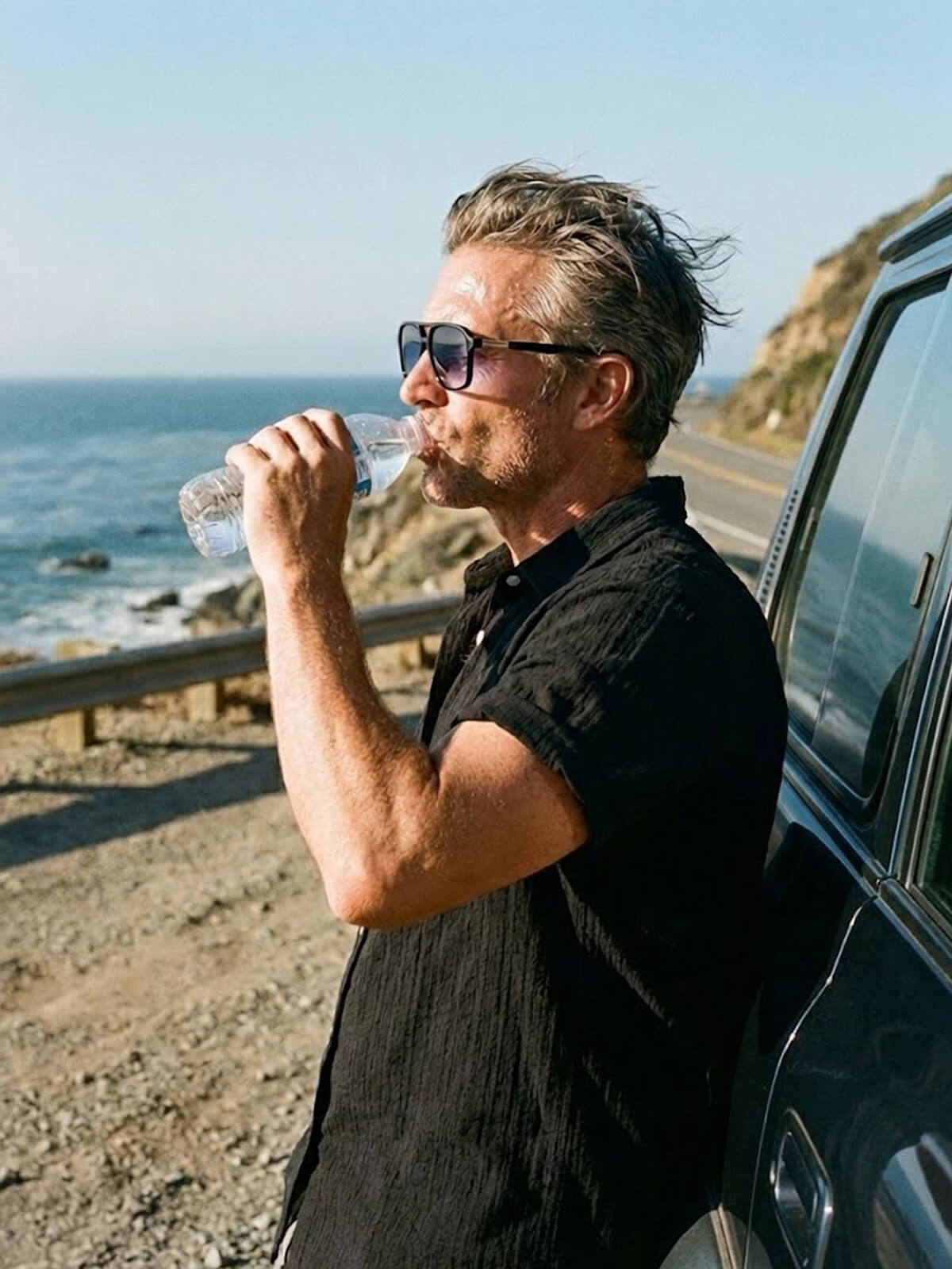 Men's Classic Square Polarized Sunglasses Eleven Oasis