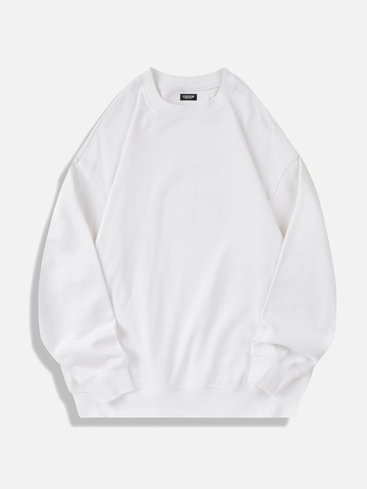 Men's Oversized Cotton Crew Neck Sweatshirt ElevenOasis