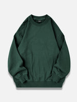 Men's Oversized Cotton Crew Neck Sweatshirt ElevenOasis