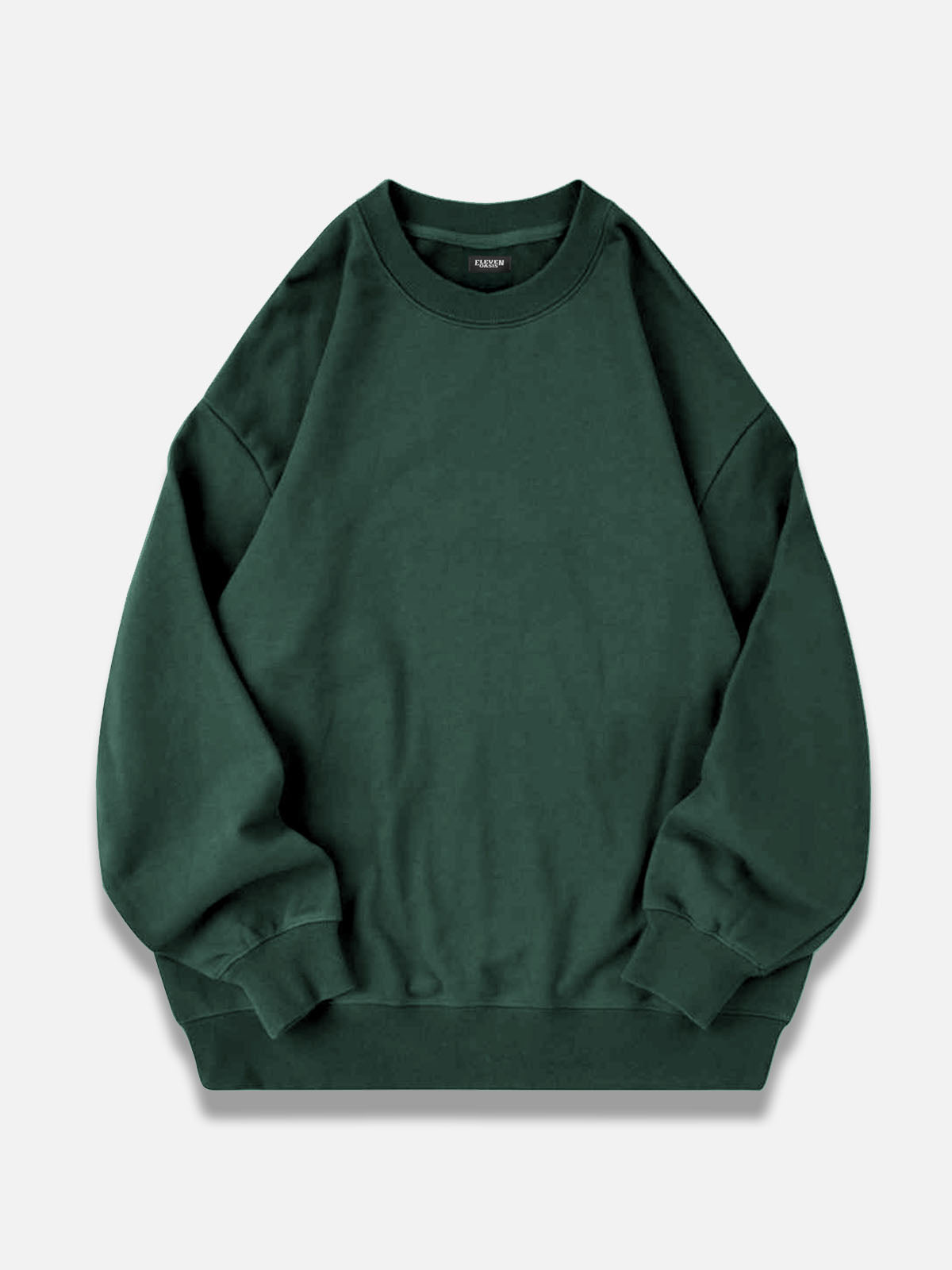 Men's Oversized Cotton Crew Neck Sweatshirt ElevenOasis