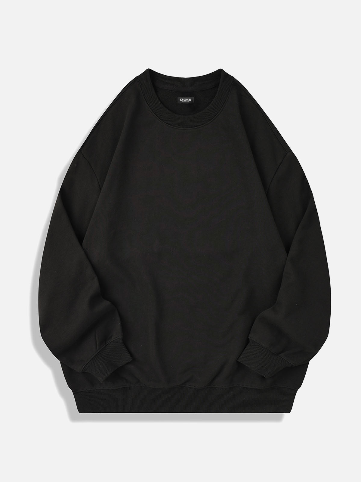 Men's Oversized Cotton Crew Neck Sweatshirt ElevenOasis