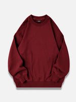 Men's Oversized Cotton Crew Neck Sweatshirt ElevenOasis