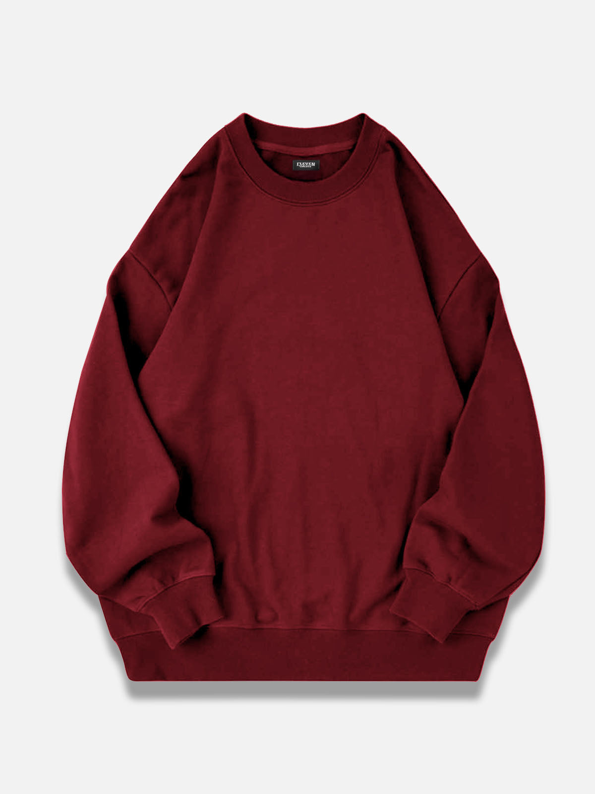 Men's Oversized Cotton Crew Neck Sweatshirt ElevenOasis