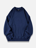 Men's Oversized Cotton Crew Neck Sweatshirt ElevenOasis