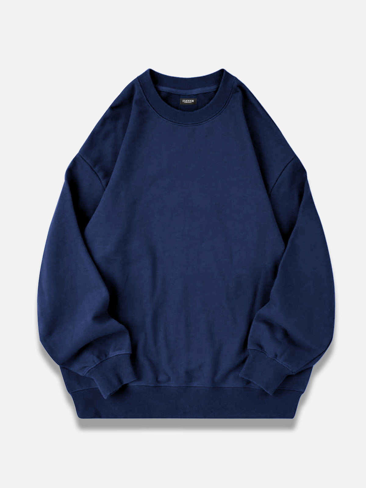 Men's Oversized Cotton Crew Neck Sweatshirt ElevenOasis
