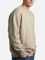 Men's Oversized Cotton Crew Neck Sweatshirt ElevenOasis